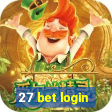 27 bet login